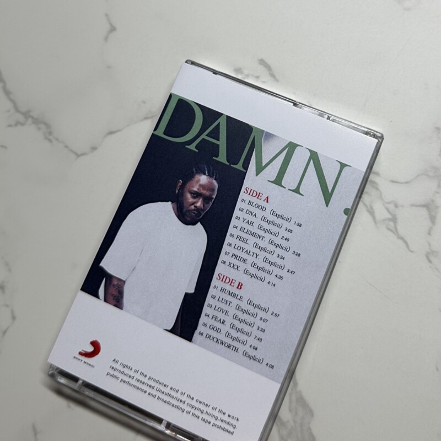 Kendrick Lamar DAMN. Conscious - Vintage Collectibles reseña y precio