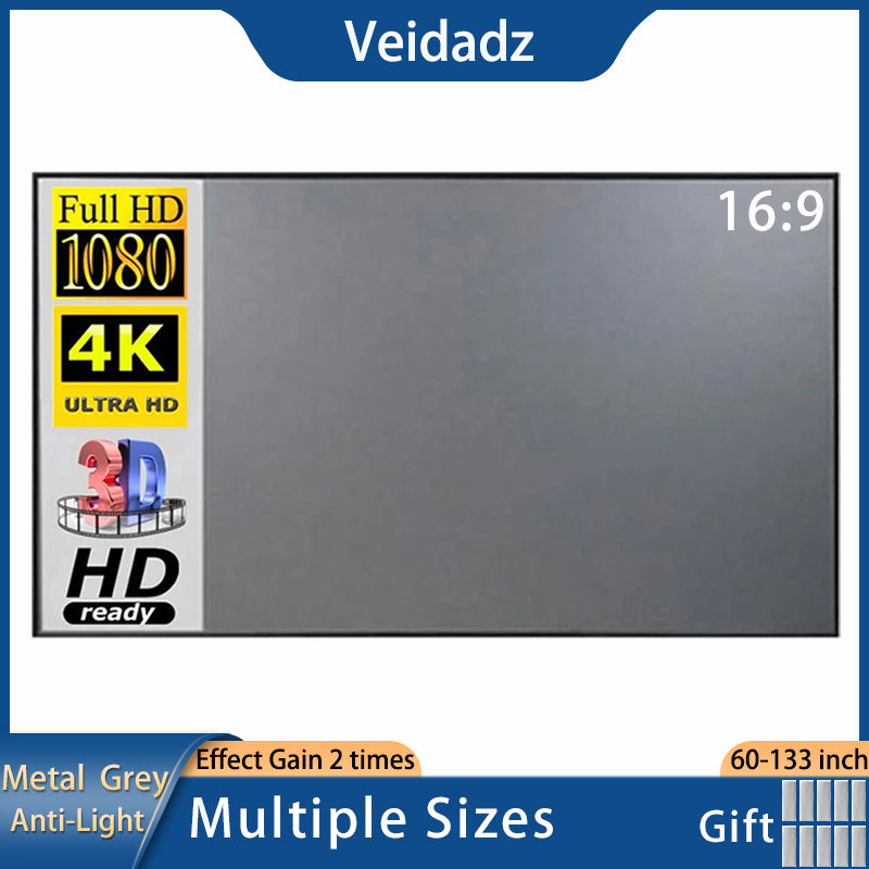 VEIDADZ Projector Screen 60 72 - Slide Film 120 reseña y precio