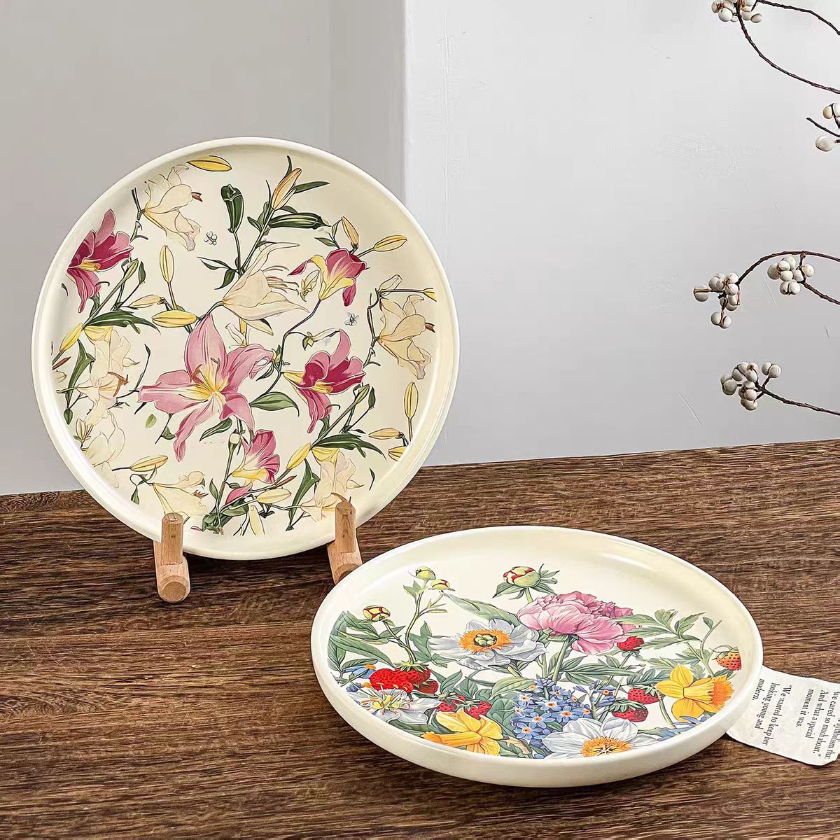 Creative Romantic Floral Ceram - Vintage Collectible Dishes reseña y precio