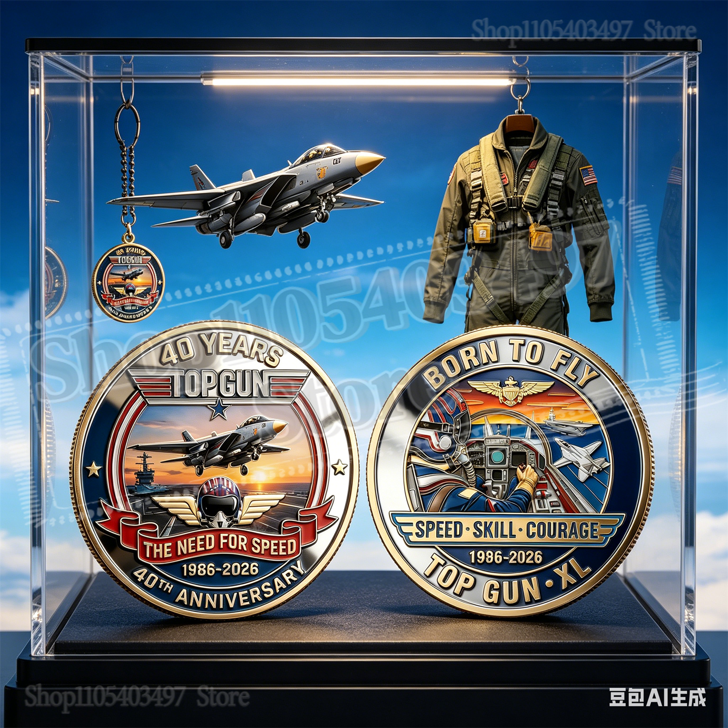 Vintage Top Gun 40th Anniversa - Vintage Collectible Guns reseña y precio