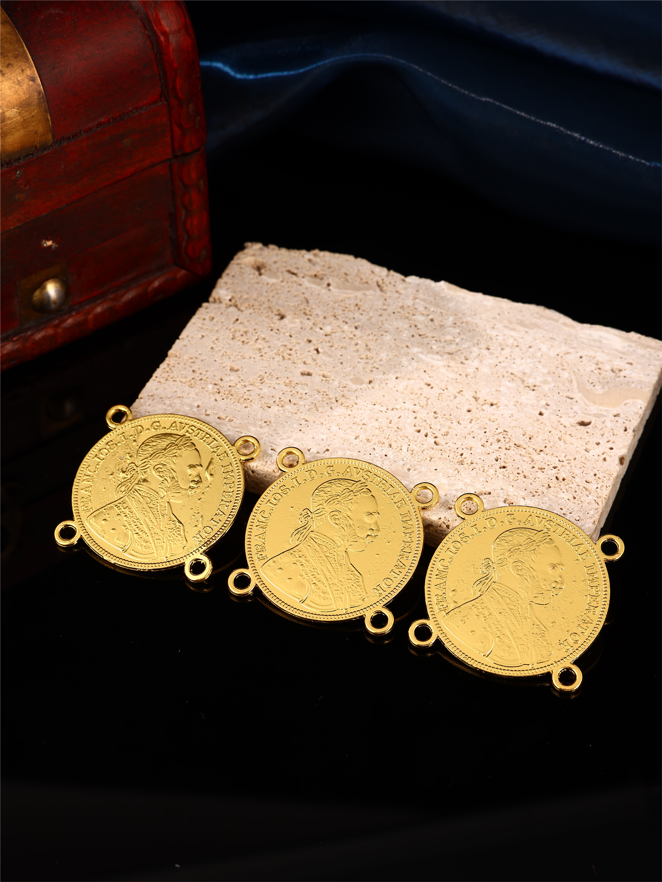 Coin-Shaped Diy Handmade Acces - Vintage Jewelry Collection reseña y precio