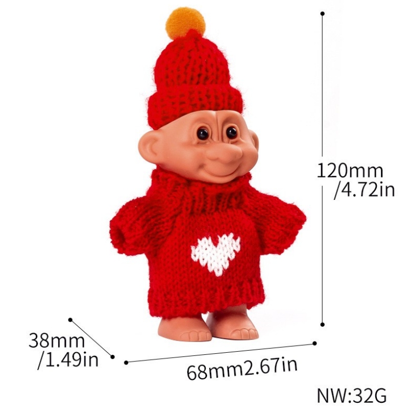 Indian Ugly Baby PVC Lucky Col - Vintage Collectibles And More reseña y precio