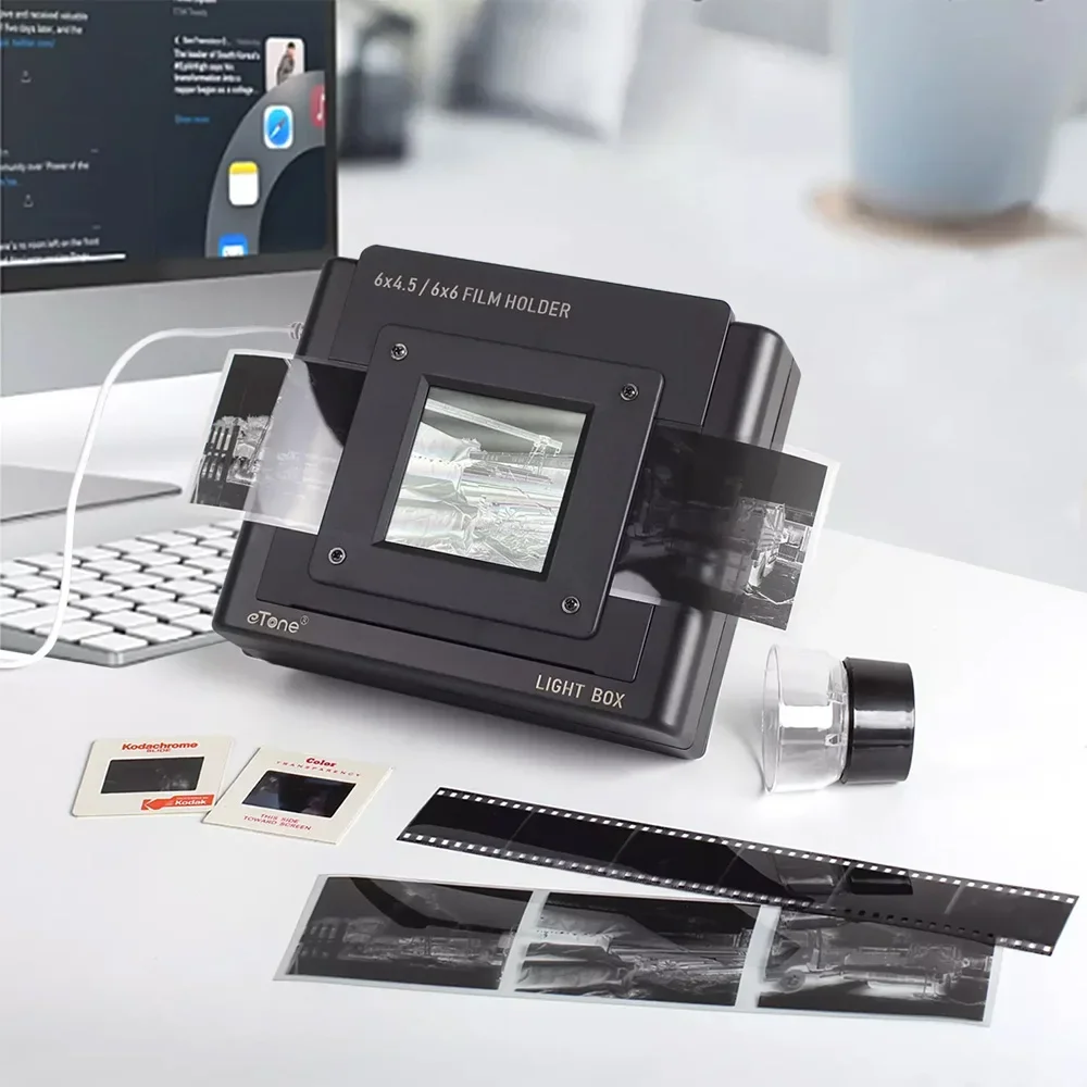 Digital Film Scanner Light Box - Slide Film 120 reseña y precio