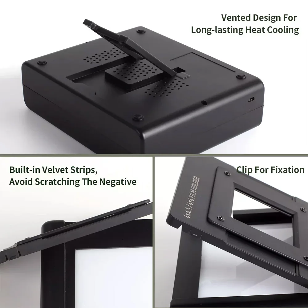 Digital Film Scanner Light Box - Slide Film 120 reseña y precio