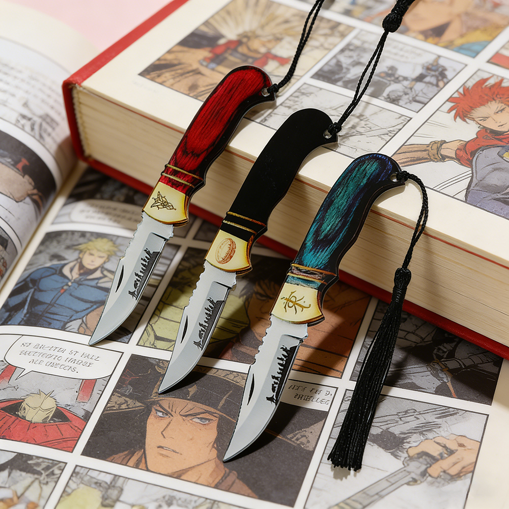 One Rings Knife-shaped Bookmar - Vintage Collectible Knives reseña y precio