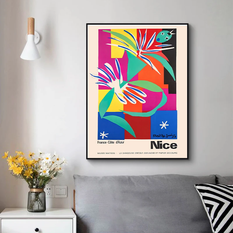 Canvas Painting Vintage Henri  - Vintage Collectible Posters reseña y precio