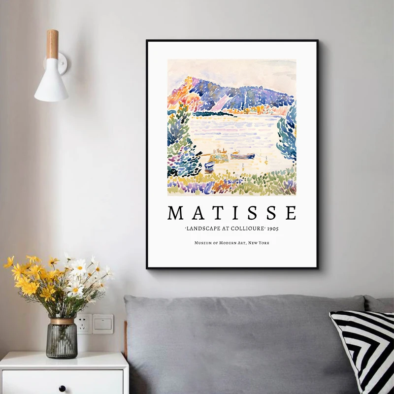 Canvas Painting Vintage Henri  - Vintage Collectible Posters reseña y precio