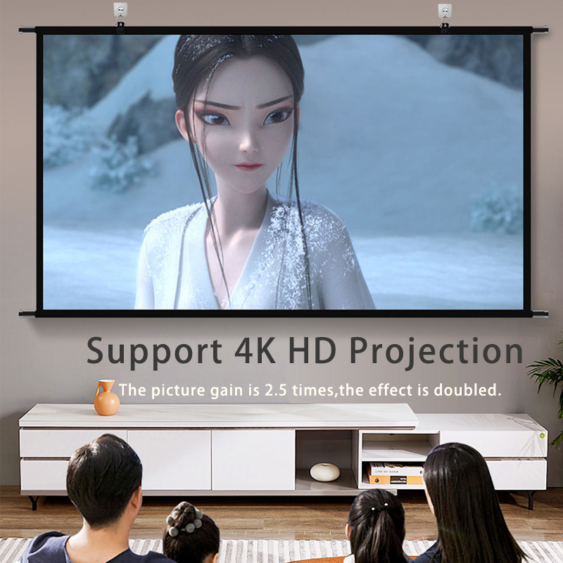 VEIDADZ Projector Screen Wall  - Slide Film 120 reseña y precio