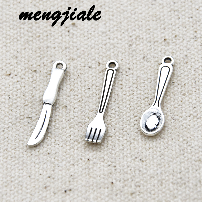 30pcs Antique Silver Cutlery C - Vintage Collectible Knives reseña y precio