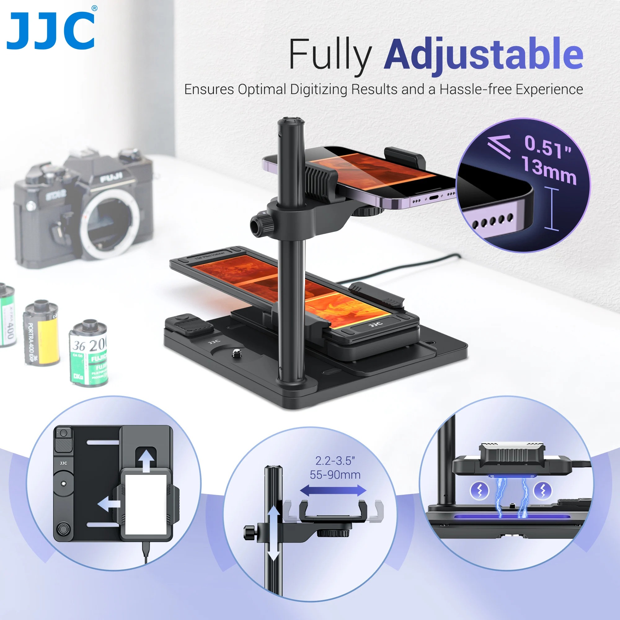 JJC Mobile Phone Film Negative - Slide Film 120 reseña y precio