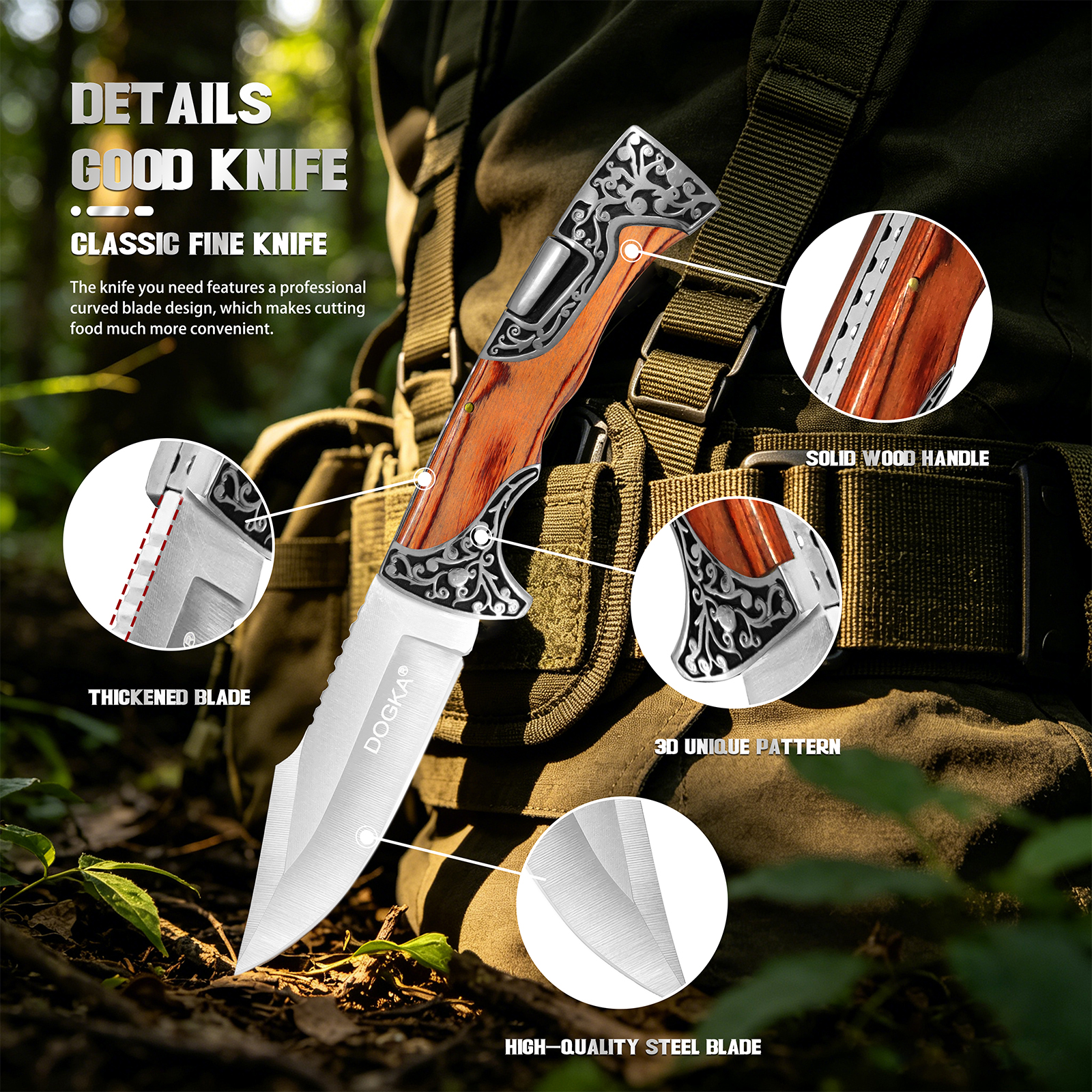 Two Styles Vintage Carved Meta - Vintage Collectible Knives reseña y precio