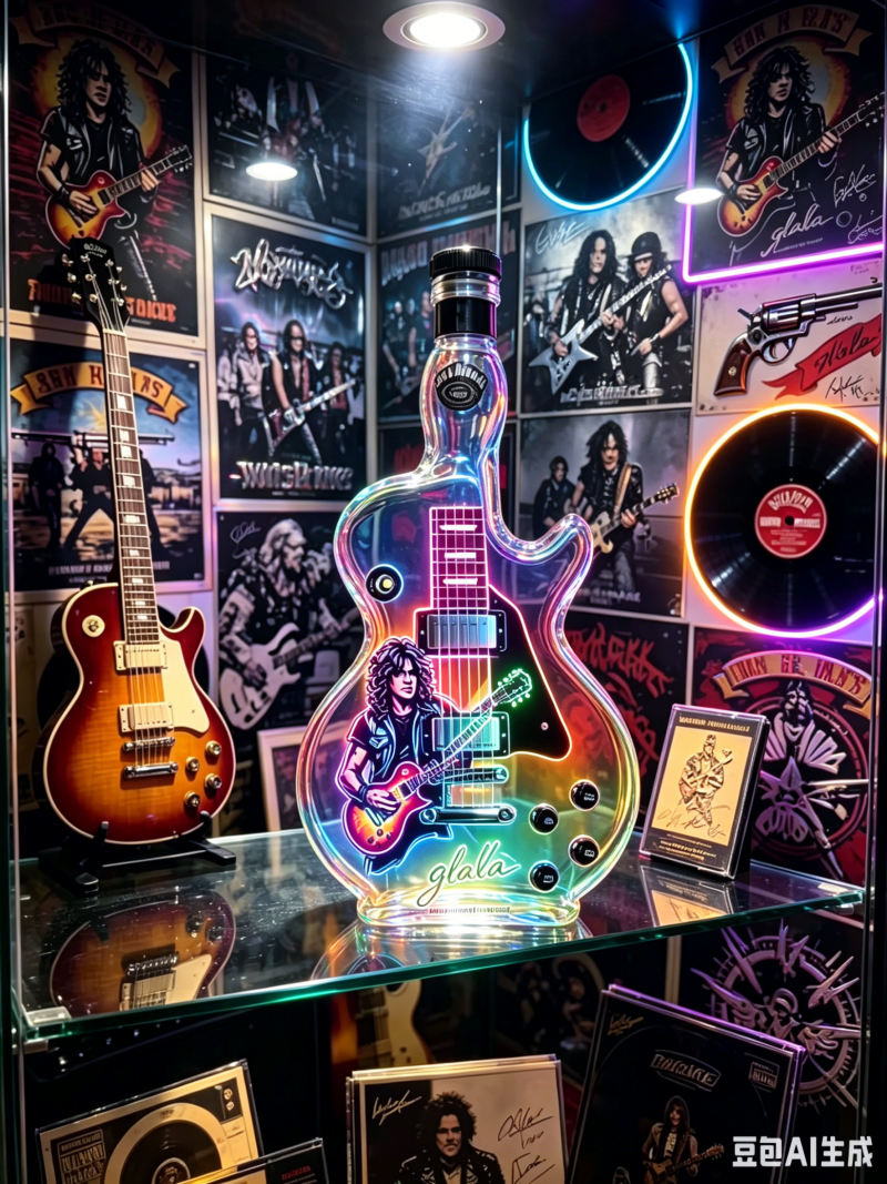 Guns N Roses Rock Band Guitar  - Vintage Collectible Guns reseña y precio