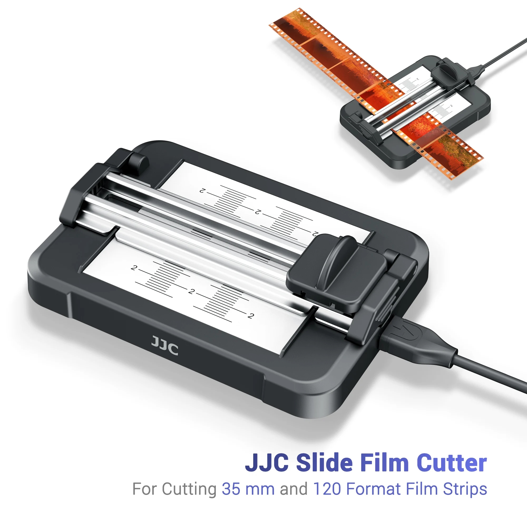 JJC Aluminium Slide Film Cutte - Slide Film 120 reseña y precio