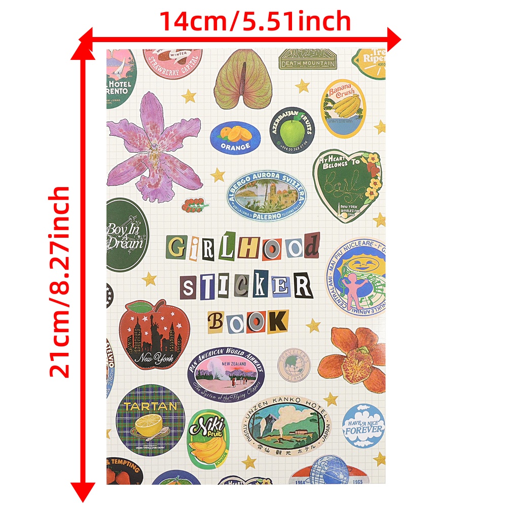 Retro Girl Sticker Album, 1955 - Vintage And Collectible Books reseña y precio