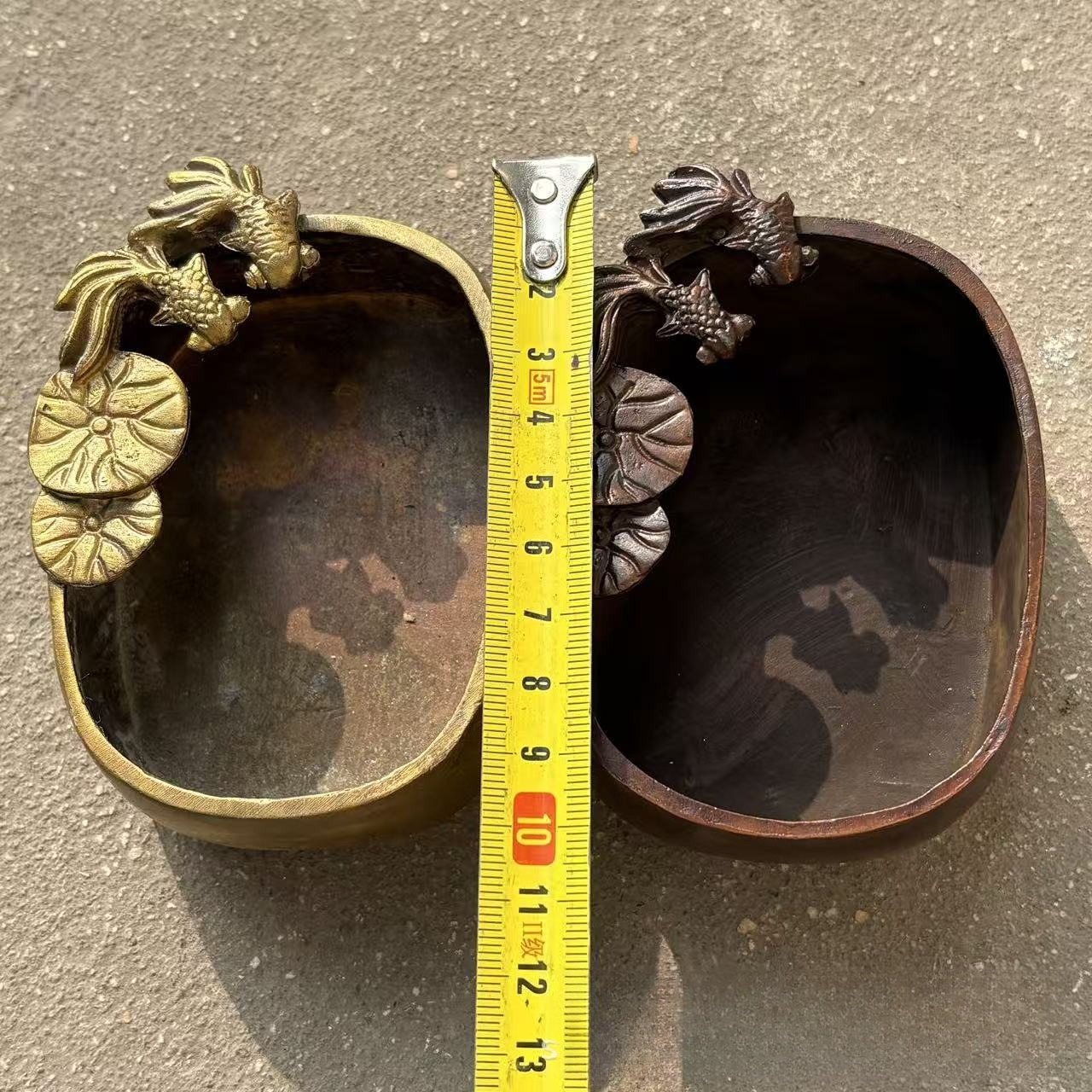Vintage Brass Storage Dish, Go - Vintage Collectible Dishes reseña y precio