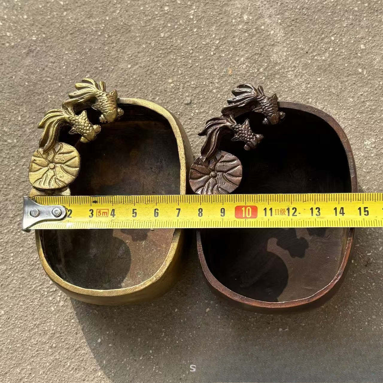 Vintage Brass Storage Dish, Go - Vintage Collectible Dishes reseña y precio