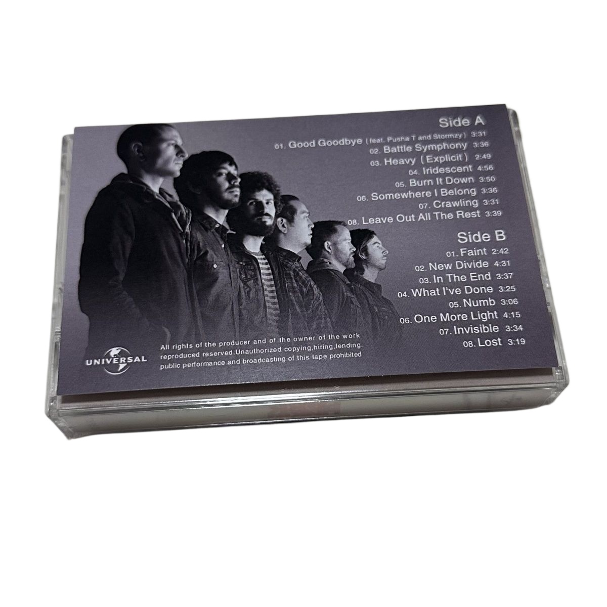 In Stock Linkin Park Cassette  - Vintage Collectibles reseña y precio