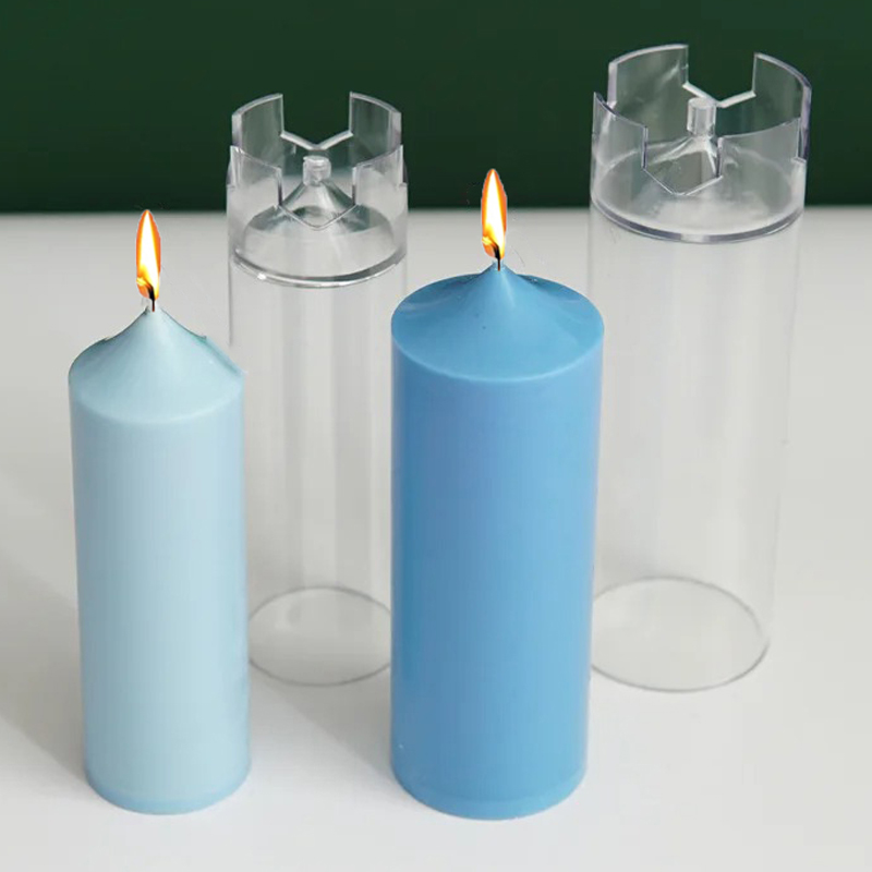 3D Spire Cylinder Candle Mold  - Vintage Collectible Toys reseña y precio